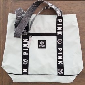 NWT Victoria Secret Pink Mint Zippered Tote
